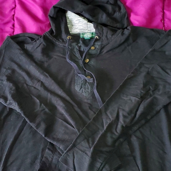 Lauren Jeans Co. Black Hoodie - Picture 1 of 2